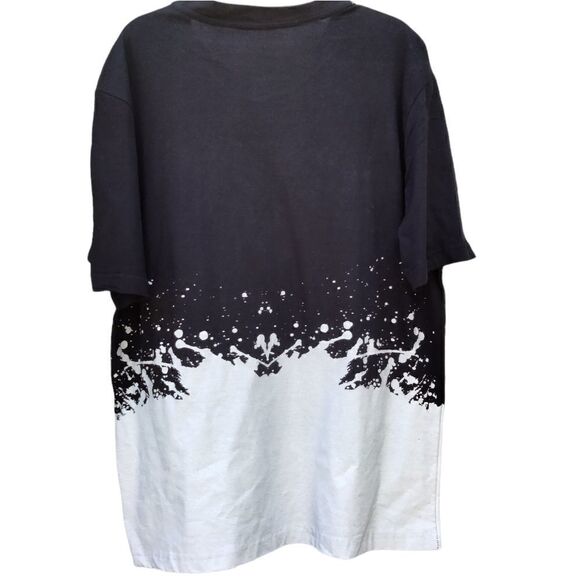 Blackjack Tee Shirt Give Me Size XL Black and White Mushroom and Money - Picture 2 of 7